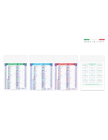 Calendari Olandese Medium con Stampa Personalizzata