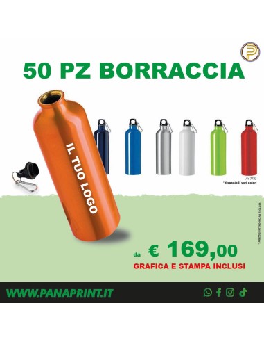 PROMO BOX Borraccia con Stampa personalizzata