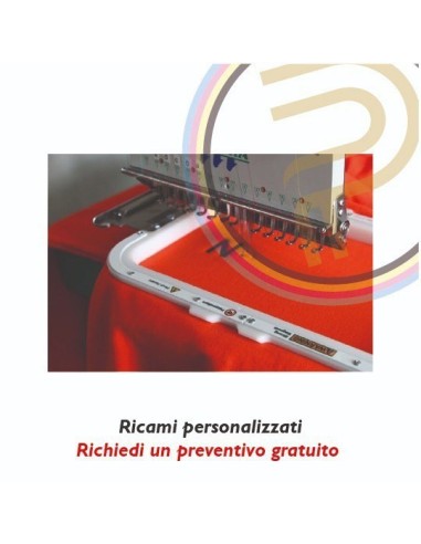 Ricami Personalizzati con impianto logo per punciatura